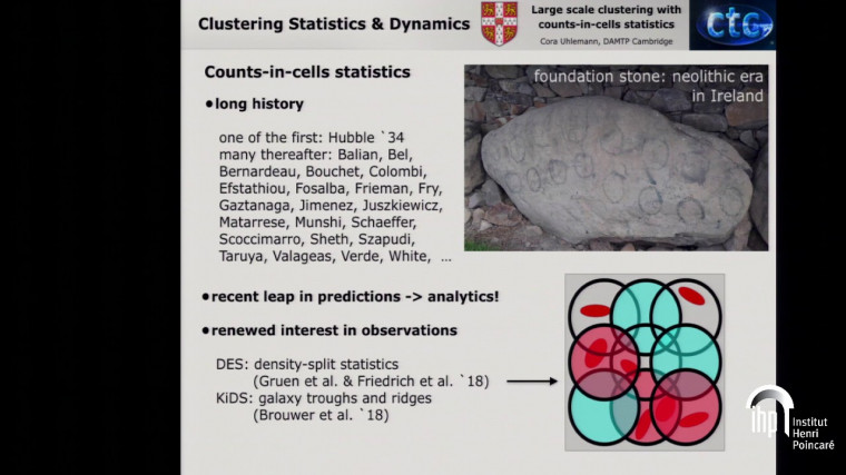 Large-scale clustering with counts-in-cells statistics