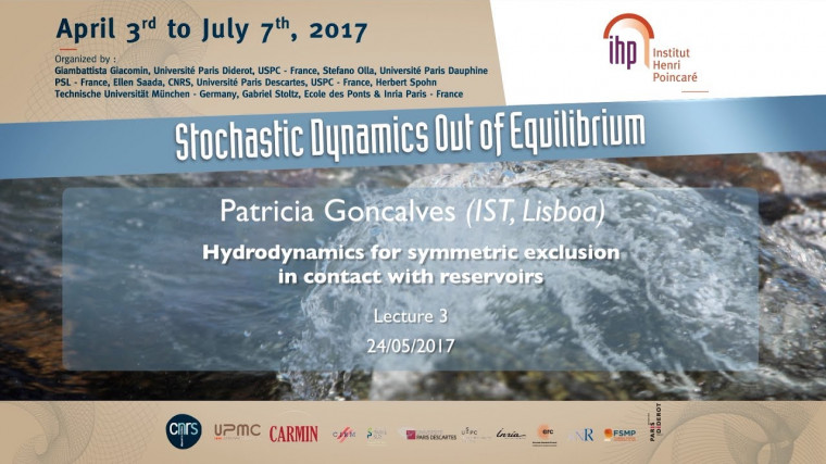 Hydrodynamics for symmetric exclusion in contact with reservoirs 3/3