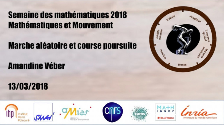 Marches aléatoires et course-poursuites