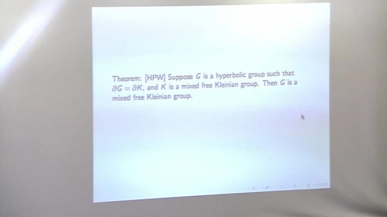 Boundaries of Kleinian group