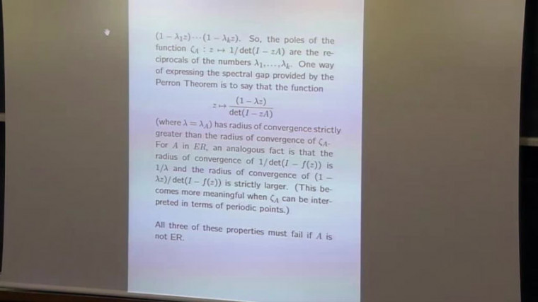 Nonnegative matrices : Perron Frobenius theory and related algebra (Part 2)