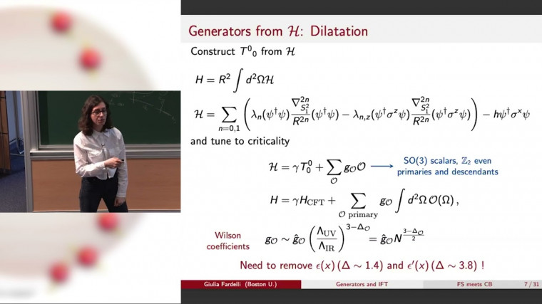 Fuzzy Sphere, Conformal Generators, and Ising Field Theory