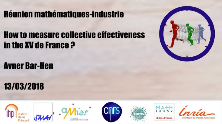 How to measure collective effectiveness in the XV de France ?