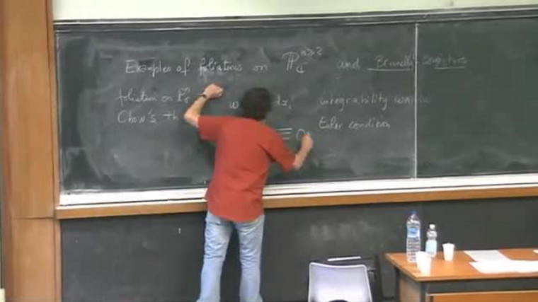 Holomorphic foliations of codimension one, elementary theory (Part 4)