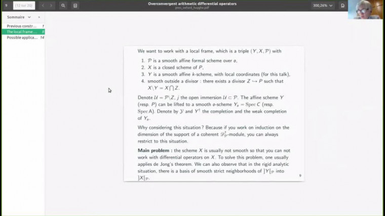 Arithmetic differential operators with overconvergent coefficients