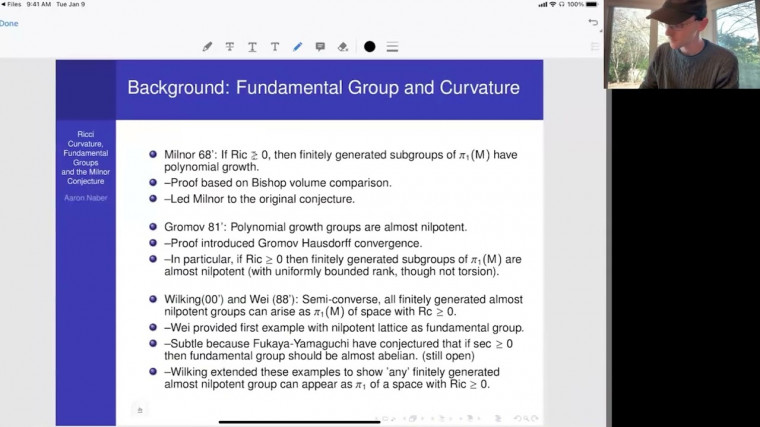 Ricci curvature, fundamental group and the Milnor conjecture (I)