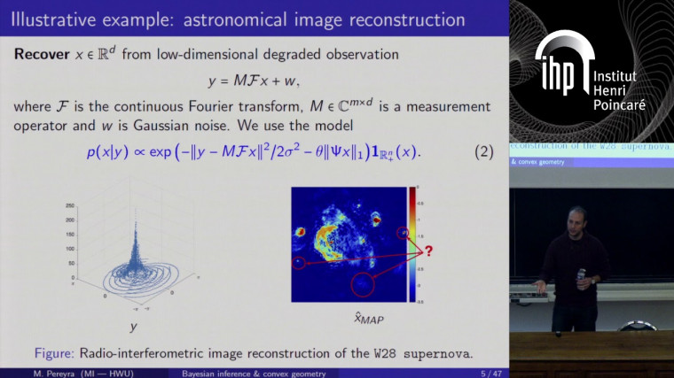 Bayesian inference and convex geometry: theory, methods, and algorithms