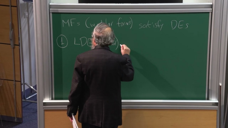 Modular Forms and Differential Equations