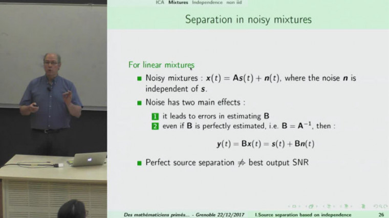 Petite visite guidée de la séparation de sources