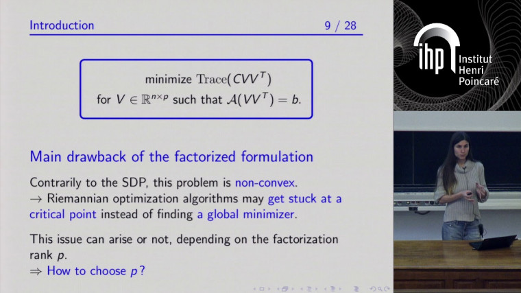 Rank optimality for the Burer-Monteiro factorization