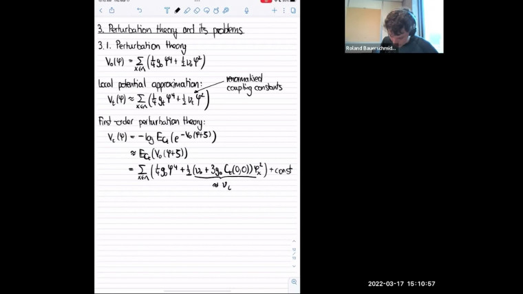 The Renormalisation Group - a Mathematical Perspective (2/4)