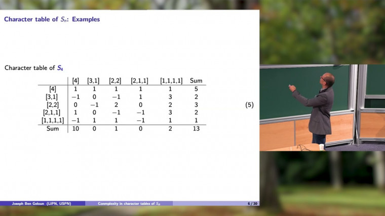 Computational Complexity in Column Sums of Symmetric Group Character Tables and Counting of Surfaces