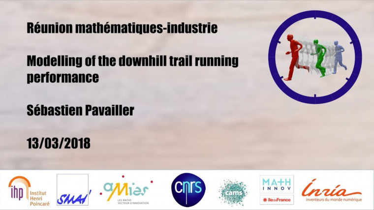 Modelling of the downhill trail running performance