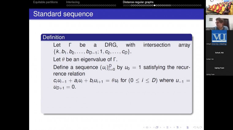 Some topics in spectral graph theory (4/4)
