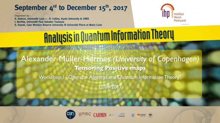 Tensoring Positive maps