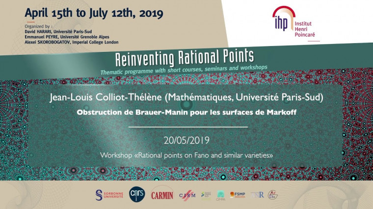 Obstruction de Brauer-Manin pour les surfaces de Markoff