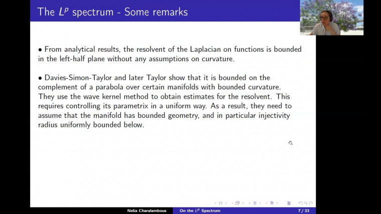 On the $L^p$ spectrum