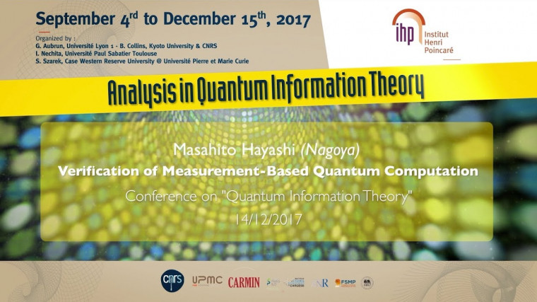 Verification of Measurement-Based Quantum Computation