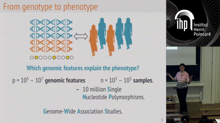 Using structure to select features in high dimension