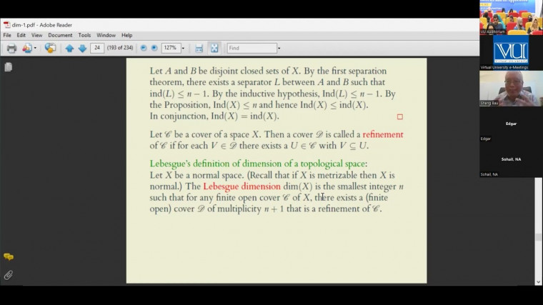 Dimension theory and Metric spaces of vector groups (2/4)
