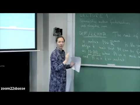 Geometry of Nonnegative Matrix Rank (part 1/4)