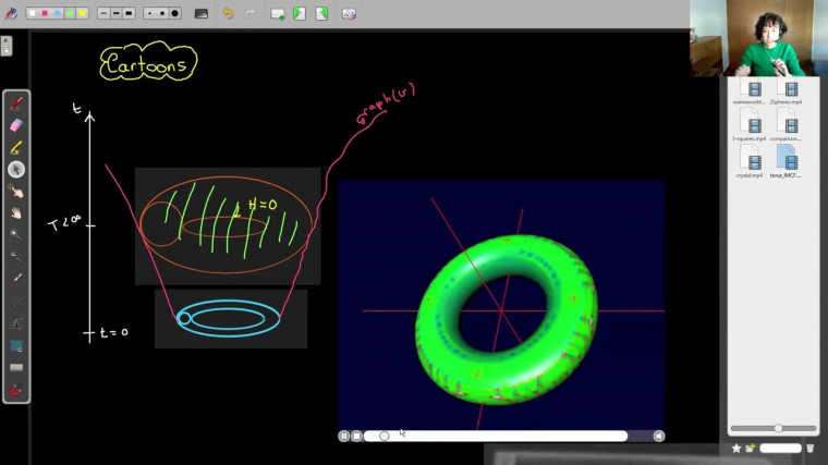 How to define an inverse mean curvature flow coming out of crystals?