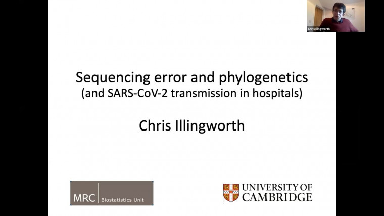 Sequencing error and phylogenetics (and SARS-CoV-2 transmission in hospitals)