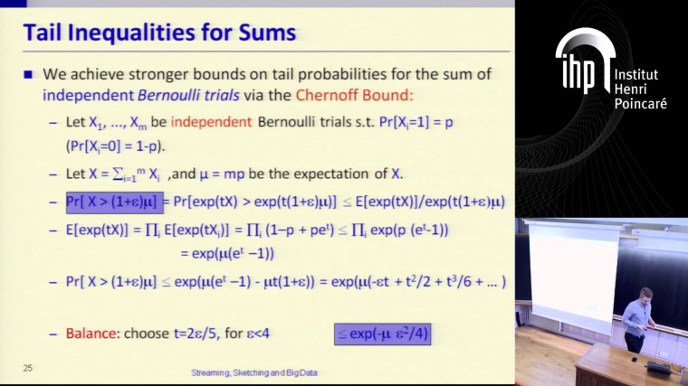 Streram, sketching and Big Data – 2/2