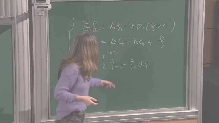 Particle Approximation of the Doubly Parabolic Keller-Segel Equation in the Plane
