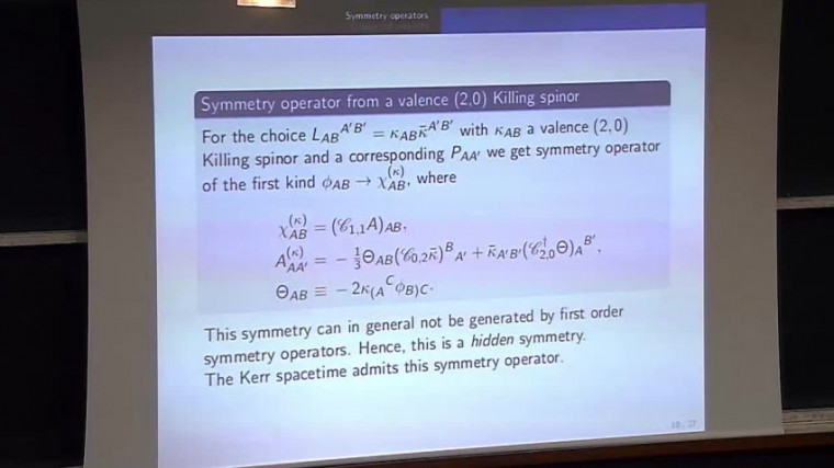 Symmetry operators, conserved currents and energy momentum tensors