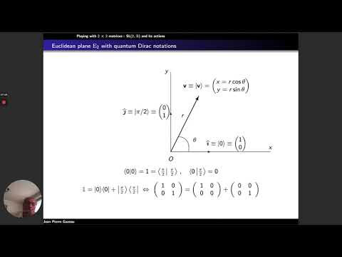 "Illustration of Lie Group Theory with Real Matrices of Order Two" (part 1/3)