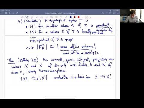[1175] Reconstructing a variety from its topology