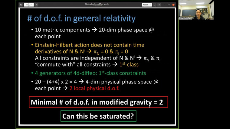 Minimalism in modified gravity