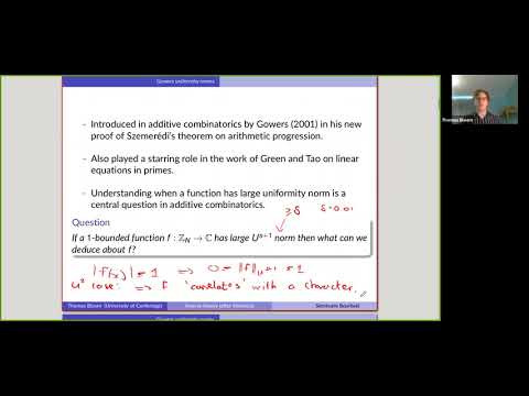 [1174] Quantitative inverse theory of Gowers uniformity norms