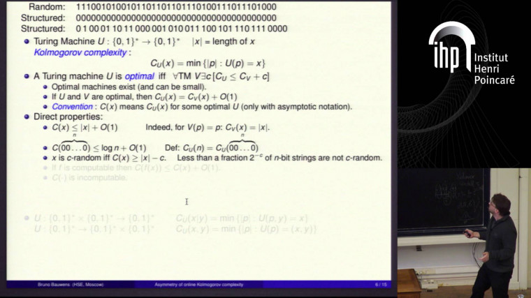 Asymmetry of online Kolmogorov complexity