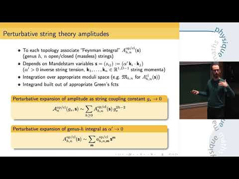 Amplitudes de cordes et équations de type Knizhnik–Zamolodchikov